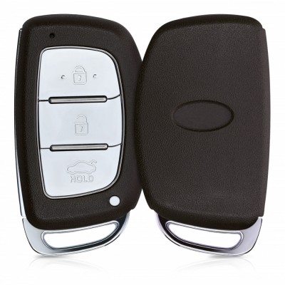 Carcasa Cheie pentru Hyundai / Kia - 3 Butoane - Keyless Go, Plastic, Negru, 53711.01 foto