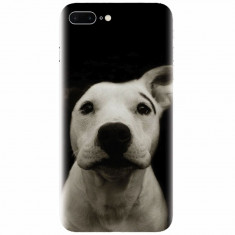 Husa silicon pentru Apple Iphone 7 Plus, Funny Dog