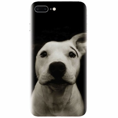 Husa silicon pentru Apple Iphone 7 Plus, Funny Dog foto