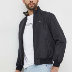 Pepe Jeans geaca barbati, culoarea negru, de tranzitie