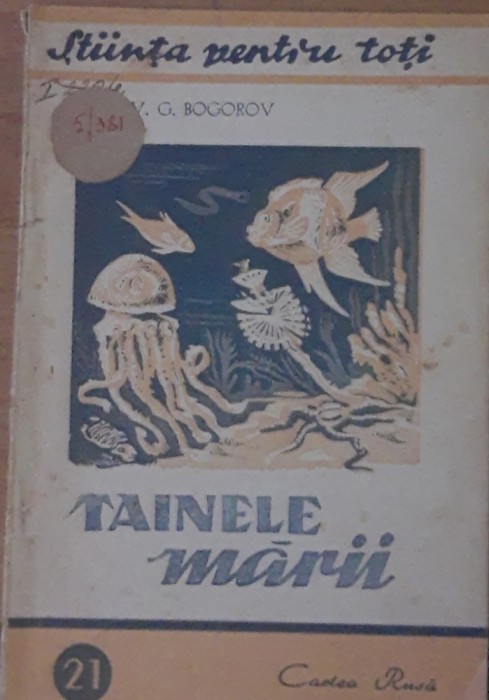 TAINELE MARII - V.G. BOGOROV