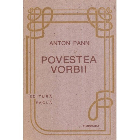 Anton Pann - Povestea vorbii - 119077