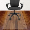 Covoras Protectie Pardoseala Transparent Mat 140x100 cm, 0.5mm PVC, Antizgarieturi, Antialunecare