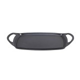 Tava grill Beper, 36 x 23 cm, aluminiu, maner ergonomic