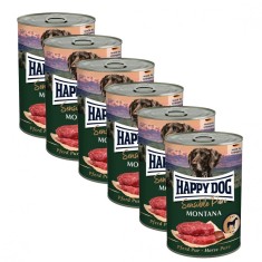Happy Dog Pferd Pure Montana - 6 x 400 g / cal foto