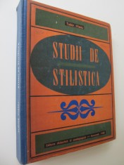Studii de stilistica - Tudor Vianu foto