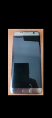 Ecran / Display Samsung S7 Edge G935F original Gold aproape nou foto