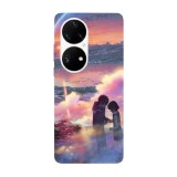 Husa compatibila cu Huawei Nova Y70 model Your Name, Silicon, TPU, Viceversa, Transparent, Carcasa