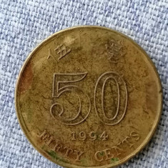 MONEDA - 50 cents 1994-HONG KONG
