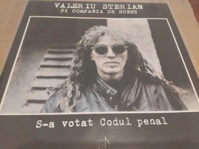 Disc vinil Valeriu Sterian - S-a votat codul penal foto