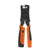 Cleste pentru sertizare Handy, 220 mm, tester cablu, otel, maner cauciucat