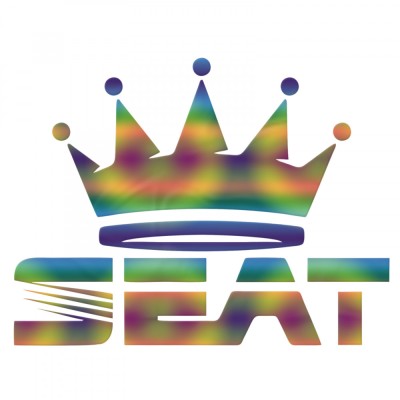 Sticker Seat King , Autocolant Regal si Impunator pentru Masina Ta Seat foto