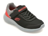Cumpara ieftin Pantofi sport SKECHERS negri, BOUNDER, din material textil