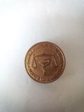 Insigna tematica medicina - Congresul National de medicina Legala București 1984 Rara !