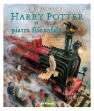 Harry Potter și piatra filosofală (Vol.1). Ediție ilustrată