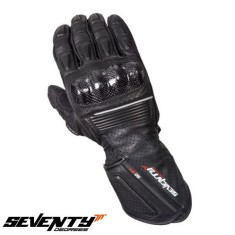 Manusi barbati pentru scuter - motocicleta racing vara Seventy model SD-R4 negru/gri &ndash; marime: XXL (11)