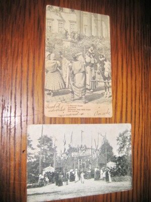 B22-Adunari publice maghiare imperiul Austro-ungar 2 carti postale vechi. foto
