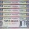Lot Bancnote Guyana UNC