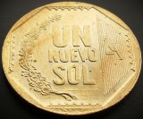 Cumpara ieftin Moneda exotica 1 NUEVO SOL - PERU, anul 2009 * Cod 3850 = A.UNC (luciu batere)