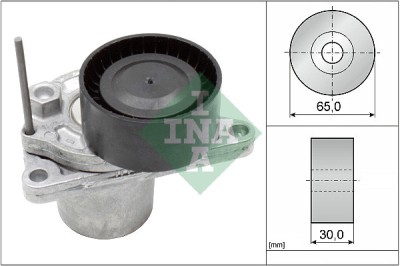 INA 534 0624 10 Intinzator curea, curea distributie foto