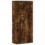 Cumpara ieftin Pantofar, stejar fumuriu, 80x39x178 cm, lemn prelucrat