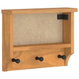 Cumpara ieftin Suport pentru haine "SANDNES" 45x12x35 cm, lemn masiv de pin