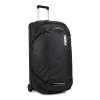 Geanta voiaj Thule Chasm Wheeled Duffel 110L Black, 81cm, roti mari, maner telescopic, compartiment plasa, curele compresie, durabila