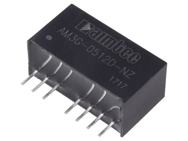 Convertor DC/DC 3W 4,5-9V la 12V/-12V SIP8