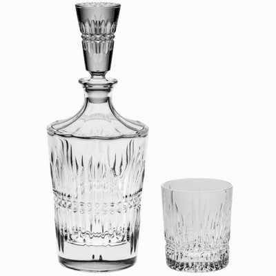 Set Whisky 6 pahare si Sticla Vincent &amp;amp;#8211; Cristal Bohemia COD: 1479 foto