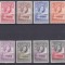 DB1 Colonii 1955 Bechuanaland Protectorat Uzuale QE II 12 v. MNH