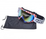 Ochelari motocross/atv/enduro Unit, culoare rama USA, lentila fumurie curcubeu Cod Produs: MX_NEW AB3610180
