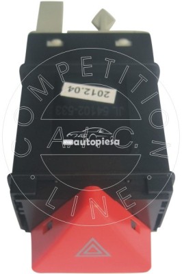 Comutator ,lumini de avarie VW TRANSPORTER IV bus (70XB, 70XC, 7DB, 7DW, 7DK) (1990 - 2003) AIC 54102 foto