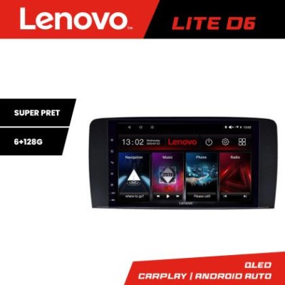 Navigatie Mercedes Clasa R Lenovo Kit-215 8 core 6+128 GB Android Waze USB Navigatie Internet Youtube Radio CarStore Technology foto