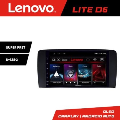 Navigatie Mercedes Clasa R Lenovo Kit-215 8 core 6+128 GB Android Waze USB Navigatie Internet Youtube Radio CarStore Technology