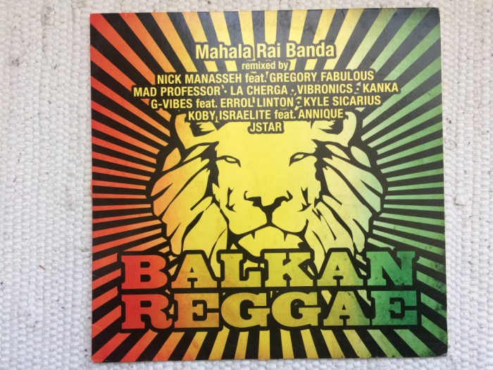 mahala rai banda balkan reggae 2013 album disc vinyl lp muzica romani dub reggae gypsy world music electro folk VG+