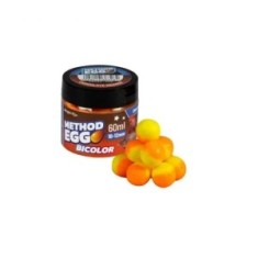 Pop Up Benzar Method Egg Bicolor Ciocolata Portocala 10-12mm 60ml foto