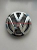 Emblema Volan VW Passat Touran Caddy 2011-2015, 137mm, Plastic Nichel