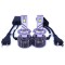 Set 2 leduri H7 H55 Canbus, 55W, 6000K, 11.000 Lm, 12V