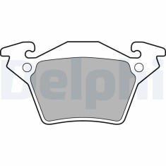 DELPHI LP1471 set placute frana,frana disc