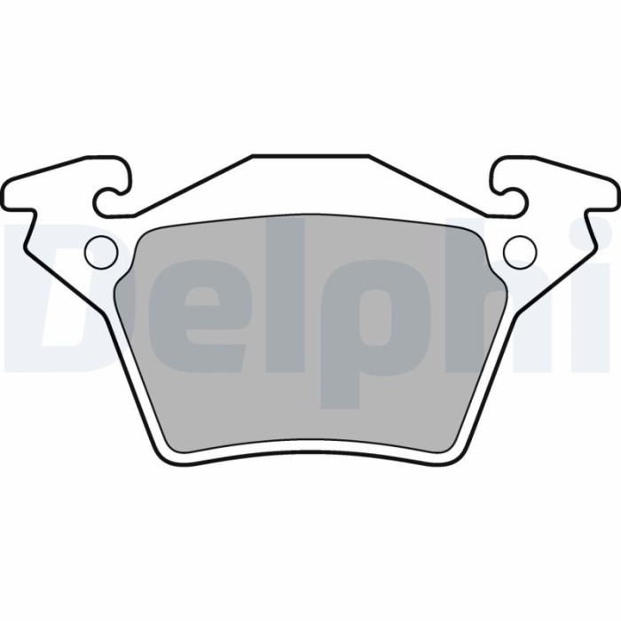 DELPHI LP1471 set placute frana,frana disc