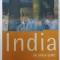 INDIA , THE ROUGH GUIDE , by DAVID ABRAM ...GARETH JOHN WILLIAMS , 1994, PREZINTA PETE SI URME DE UZURA