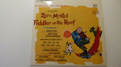 Fiddler on the roof, Zero Mostel - Harold Prince foto