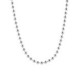 Cumpara ieftin Colier din Argint 925 , Lant Fin cu Bile Finisate Lucios (Sterling Silver Ball Chain)
