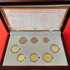 BELGIA 2016 - Set Euro monetarie - PROOF / caseta lux / certificat