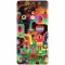 Husa silicon pentru Xiaomi Remdi Note 4X, Abstract Colorful Shapes