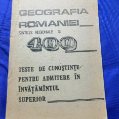 Geografia Romaniei 400 teste