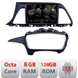 Navigatie Hyundai Sonata 2014-2018 Android 12, 8GB RAM, 128GB, 2K QLED