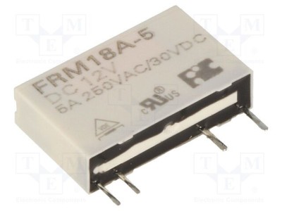 Releu electromagnetic SPST-NO 12VDC 5A FORWARD INDUSTRIAL CO. foto