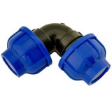 Cot compresiune PEHD egal, 20x20mm pentru retele de apa si irigatii