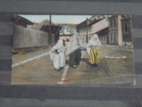BOSNIA - FEMEI TURCOAICE PE STRZILE DIN BOSNIA SUB OCUPATIA AUSTROUNGARA - 1912 - CIRCULATA CATRE CLUJ (KOLOSZVAR ), TIMBRATA CU TIMBRU MILITAR
